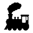train2.png Train wall decal