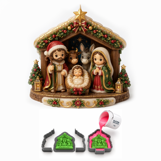 MOLDE PESEBRE - VELA PESEBRE