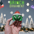 CULTS.png Osmia Grinch Ornament #CHRISTMASXCULTS