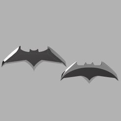 etsy.jpg Download STL file batman BvS batarang set • 3D printable model, jediSam