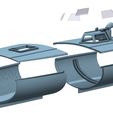 26.jpg Low Profile Stealth Semi Submersible Interceptor 1m RC Ready 3D Printable Model