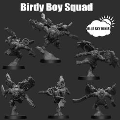 birdy-boys.jpeg 3D-Datei Birdy-Jungen・3D-druckbare Vorlage zum herunterladen, BlueSkyMiniatures