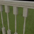 banister_handrail_kit_render12.jpg Banister & Handrail 3D Model Collection