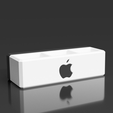 3.png Remote Holder with Apple Logo
