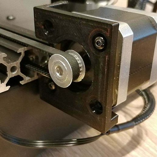 Geeetech A20M Y-Axis Mount for Motor Damper Installation (without reversing axis) - 3D model önizlemesi