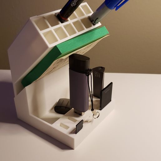 COMPACT DESK ORGANIZER 3D model
