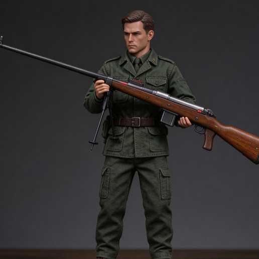 497-mzz - Soviet "Sholokhov" Anti-Tank Rifle - Digital Model