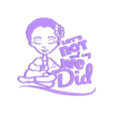 gilr phrase.stl STL file wall decor girl・3D printer model to download