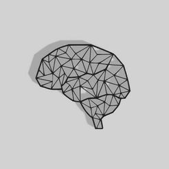 Geometric-Brain.jpg Brain Decoration - 2D Art