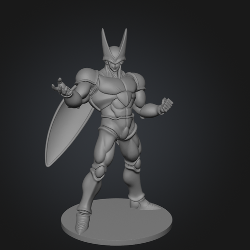 🐉 Perfect Cell・Free STL File for 3D printing・Cults