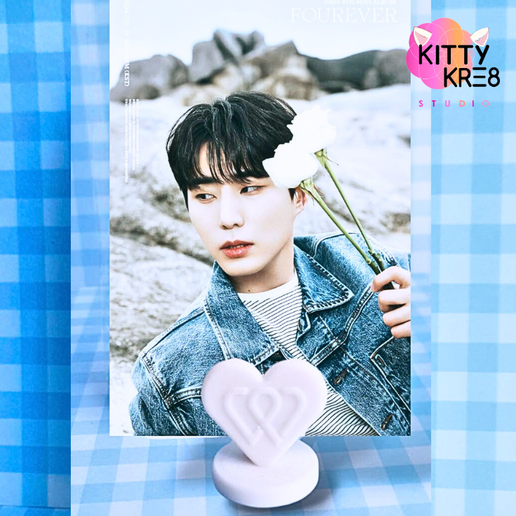 👗 WONPIL Day6 Base for Photocards Kpop・Free STL File for