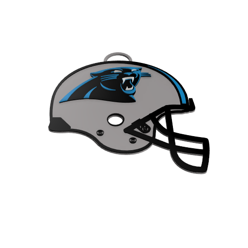 4.png CADENA CASCO CAROLINA PANTHERS NFL
