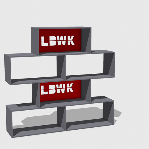 🥵 LBWK Display Hot Wheels 1:64 Scale・ STL File for 3D printing・Cults
