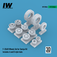 IW720066.png F-35A/B Wheels Set for Tamiya Kit (1/72)