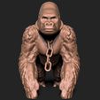 4.jpg Gorilla 3D print model