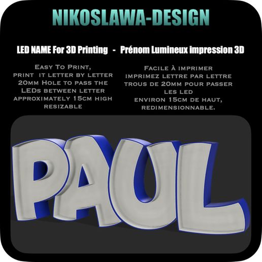 PAUL.1.jpeg Prénom LED PAUL