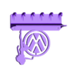 VW Babe Key Rack.stl VW Key Racks (4 designs!)