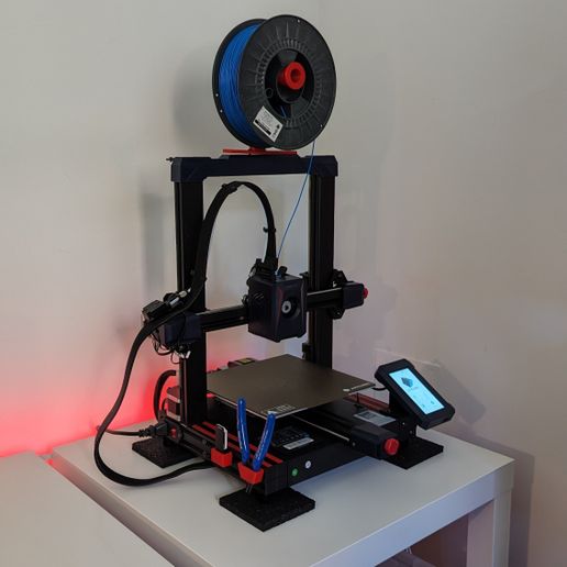 Anycubic Kobra 2 : Upgrade and Accessory Pack : Cutter Holder, USB and Micro SD holder, Filament holder, Dust covers