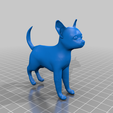 CLEAN.png Chihuahua clean and low-poly
