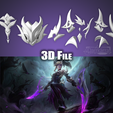 AkaliCoven03.png Akali Coven Accessories League of Legends STL files