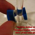 attach_1_display_large.jpg Wine Glass Marker - Subtle, practical and stylish 3D printing talking point!