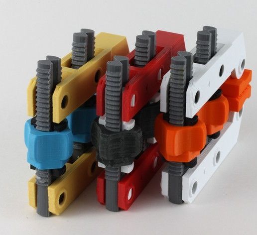3D Printed Hand-Screw Clamp Free STL JakeJake Cults2.jpg Hand-Screw Clamp