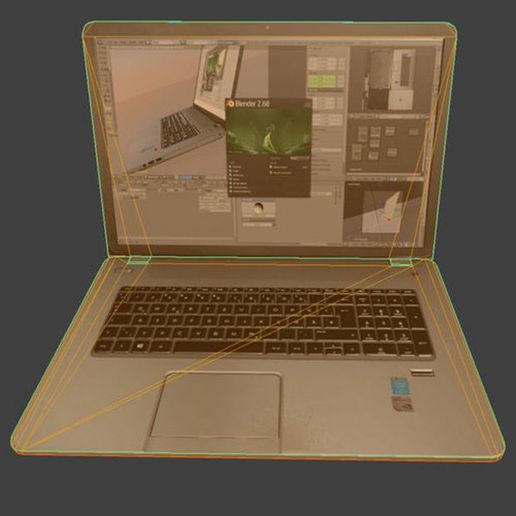 l41425-notebook-low-poly-version-57341.jpg Noebook Low-Poly Version 3D Modal
