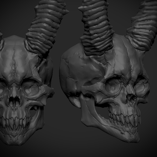 Infernal Skull Relic | Printable STL