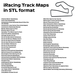 Track-List.png iRacing Track Maps - Road