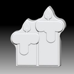Candles.jpg STL file CANDLES SOLID SHAMPOO AND MOLD FOR SOAP PUMP・Model to download and 3D print