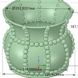 vase14-22.jpg vase cup vessel v14 for 3d-print or cnc
