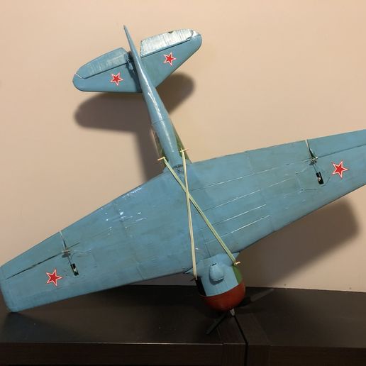 IMG_7085.jpg LA5 FN 3D print plane Soviet Fighter