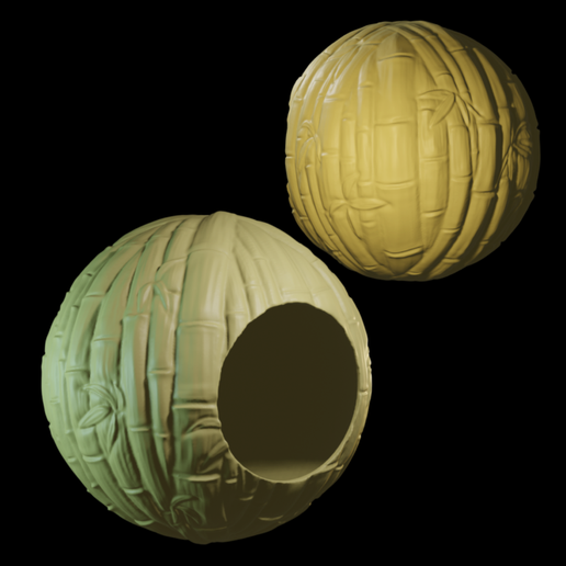Bamboo Hanging Hide! - 3D model önizlemesi