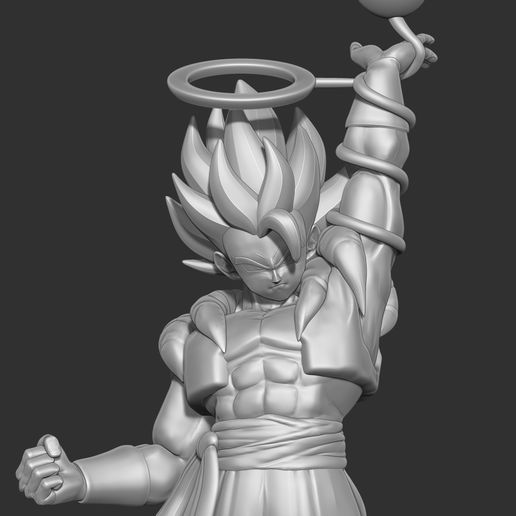 Close_bw.jpg Super Gogeta - Dragon Ball