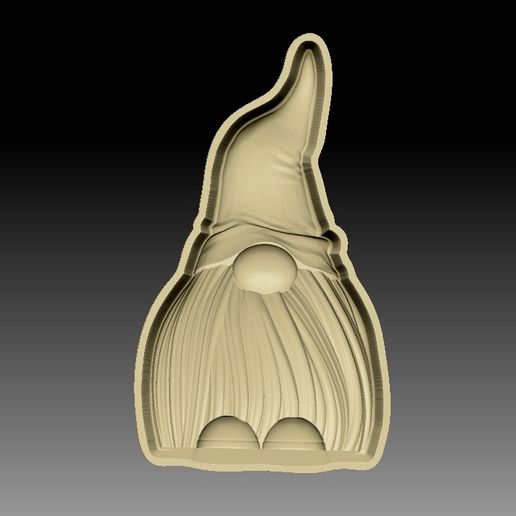Gnome3D-VACUUM-PIECE.jpg BEARDED GNOME BATH BOMB MOLD