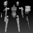 screenshot.288.jpg Файл 3D STAR WARS .STL The Bad batch OBJ. Crooshair 3d KENNER STYLE ACTION FIGURE・Модель для загрузки и 3D печати