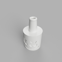 Marshmello_v1_2023-Sep-14_03-08-52AM-000_CustomizedView23456693686.png Archivo STL Boquilla BONG Marshmello・Modelo para descargar y imprimir en 3D