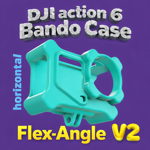DJI osmo action 6 Bando Case v2 Horizontal
