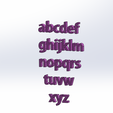 Ekran-görüntüsü-2025-06-08-183600.png 3D Printable Alphabet Letters A-Z – Bold Block Style