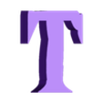 T.stl Letters and Numbers ZELDA Letters and Numbers | Logo