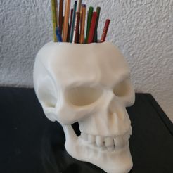 20240418_151256.jpg Skull pen holder