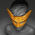 a8.png Masquerade Prom Party Face Mask 3D print model