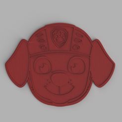 bandicam-2022-04-01-08-45-14-877.jpg STL file Zuma Face Paw Patrol・3D printing design to download, DegmanCRO
