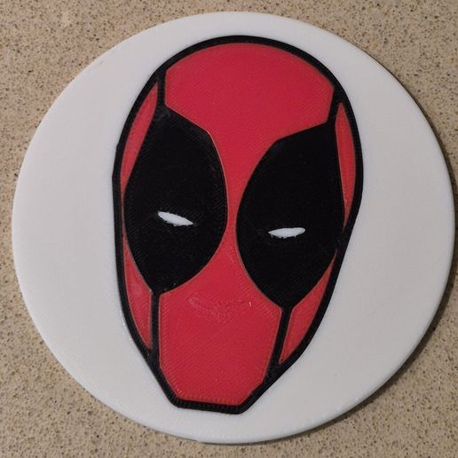 🏢 deadpool coaster・ 3MF File for 3D printing・Cults