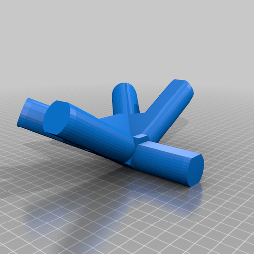 pvc-hip3.png Space Frame connector for PVC 1" pipe