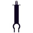 half inch EMT coro mount snap lock.stl Coro Prop Snap Lock Mounts and Standoffs