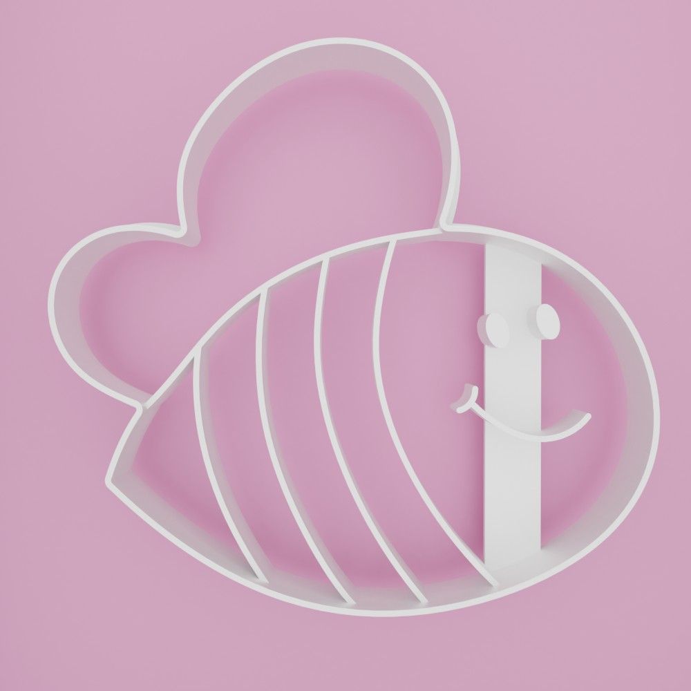 Download STL file bee cookie cutter • Design to 3D print • Cults