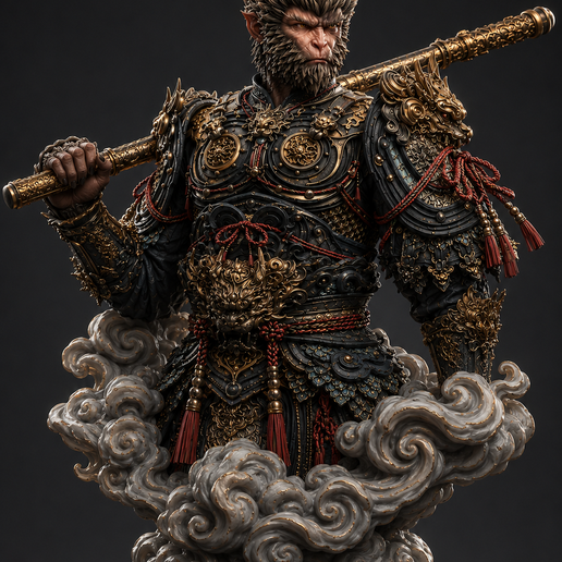 Black Myth: Wukong 3D model by jerryclinton