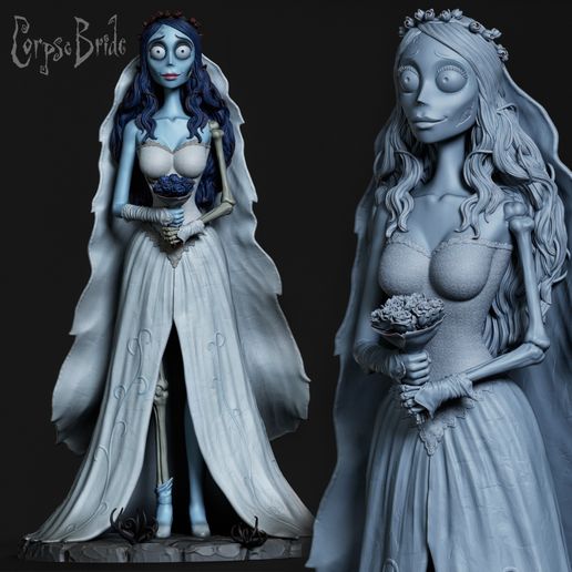 Statue Maggot - Les Noces Funèbres (Corpse Bride) De Tim Burton