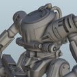 5.jpg Auto-cannon robot - BattleTech MechWarrior Warhammer Scifi Science fiction SF 40k Warhordes Grimdark Confrontation